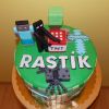 MINECRAFT torta č. 3