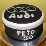 Torta so znakom AUDI