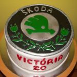 Torta so znakom ŠKODA