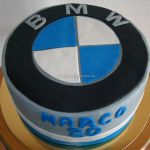 Torta so znakom BMW