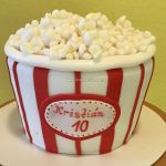 Popcorn torta